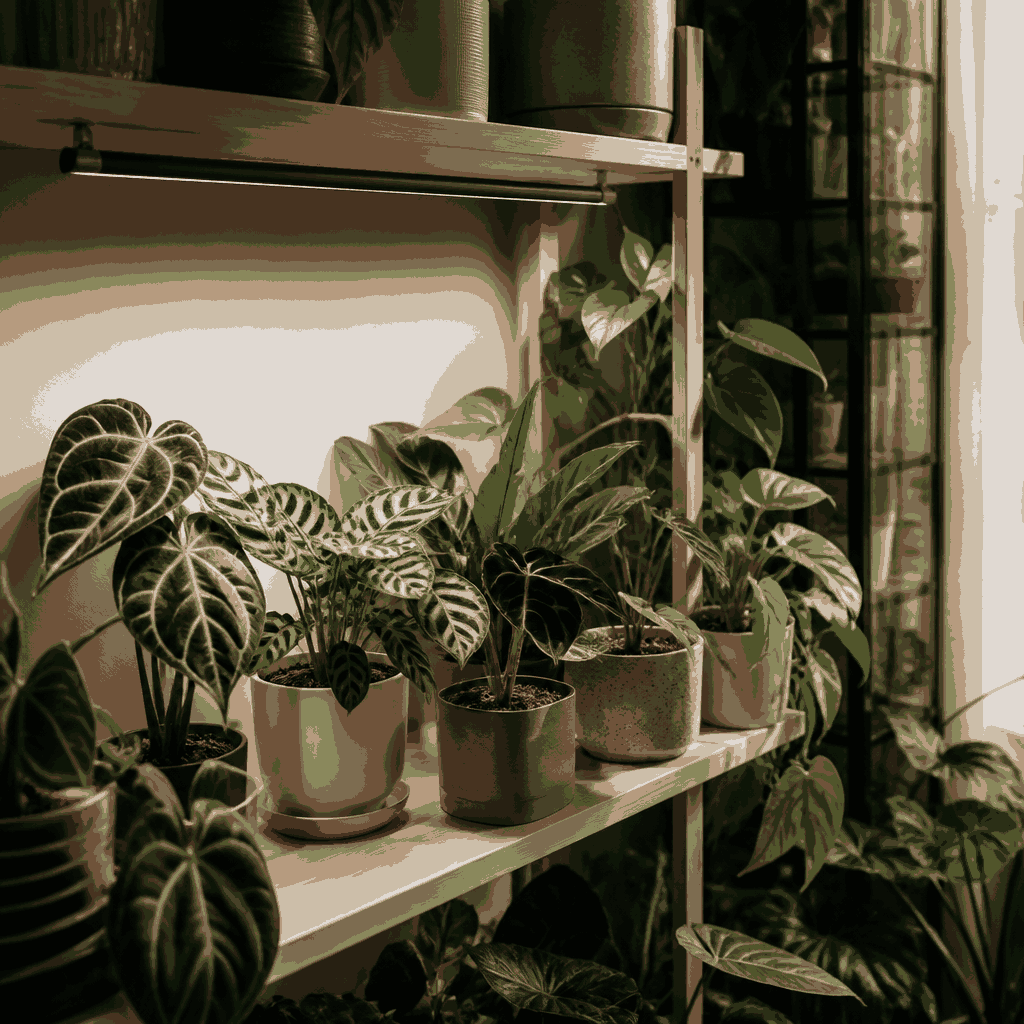 Luz artificial para plantas: como escolher, posicionar e usar