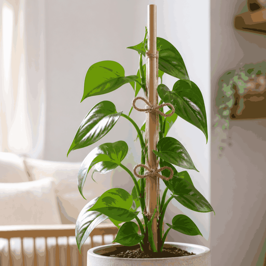 Como tutorar plantas e dar suporte aos caules sem causar danos